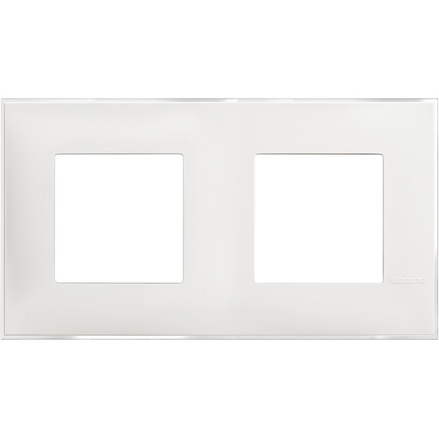 BTicino Cover plate - 2+2 horizontal/vertical installation modules — R4802M2ES
