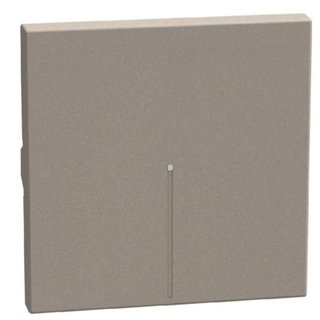 BTicino lightable key cover 2 modules stone, axial — YG4916M2