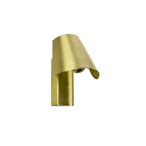 Faro Barcelona LE PETIT Satin gold wall lamp — manufacturer representative image