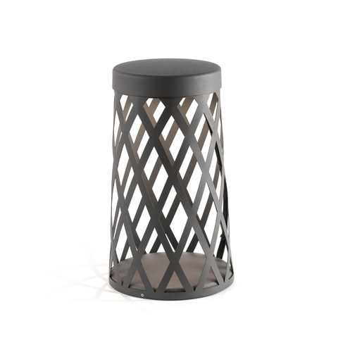 Faro Barcelona SHADOW 450 Dark grey bollard lamp 45cm — manufacturer representative image