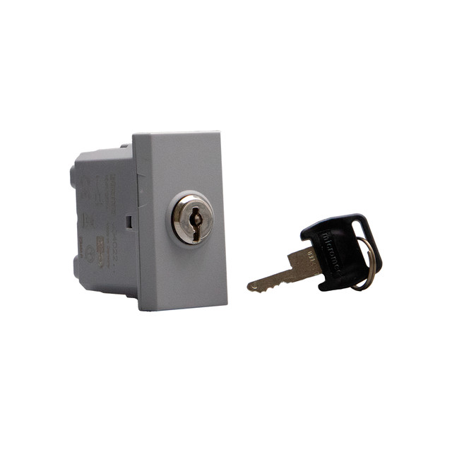 BTicino Switches with key. 2-way switch 10 AX - 250 Va.c. — JG4022
