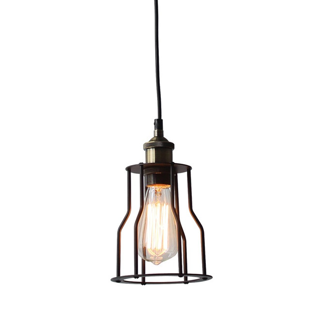 ACA Lighting SUSPEND 1ΧE27 BLACK METALIC D15CM SOTIS — KS1342P151BK