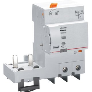 BTicino Earth leakage module 2P - type F - In= 125A - Idn= 30mA - Vn= 230/400Vac — G23XF125