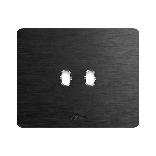 AVE ANT.ALUM.NEW STYLE PLATE 2C RECT.BO — 44PAN02ANS