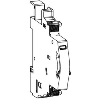 BTicino Auxiliary contact 1NO/NC - Vn=230Vac - 0.5 module — F80CA05