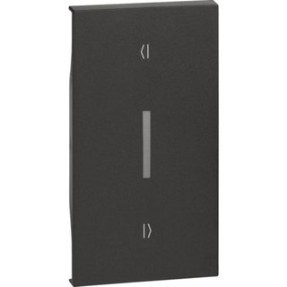 BTicino Covers for shutter control item K4027 for plates in vertical position — KG06M2V