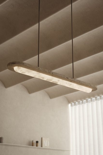 United Alabaster CAPSA — alabaster pendant luminaire