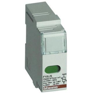 BTicino Replaceable cartridge for SPD - Imax=70kA - Up=2kV - Vn=400Vac — F10L/S