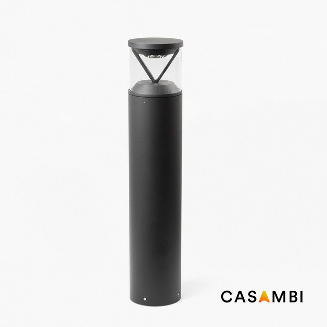 Faro Barcelona RUSH 800 Dark grey bollard lamp 4000K 180º CASAMBI — 750122C