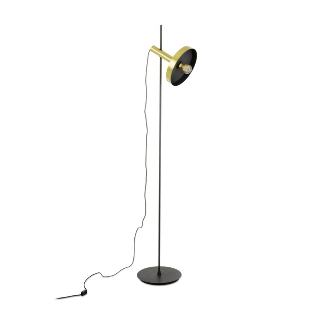 Faro Barcelona WHIZZ Gold/black floor lamp — 20164-96-US