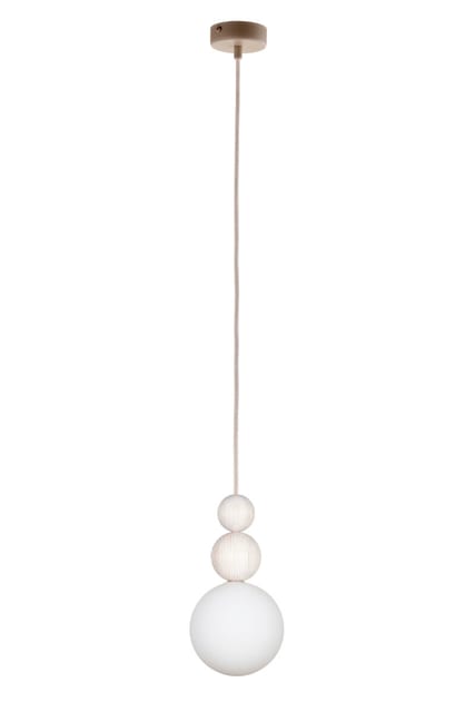 Sigma Pendant lamp RONA 2 drewno bielony 41677