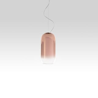 Artemide Gople Mini Suspension - Black/Copper — 1406340A