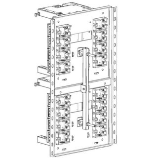 BTicino Mechanical interlock for M630-1600ES in draw-out version — M7298N