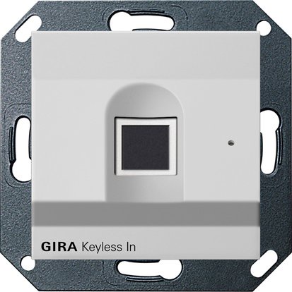 Gira Keyless In Fingerprint reader grey matt (laquered) System 55 — 2617015
