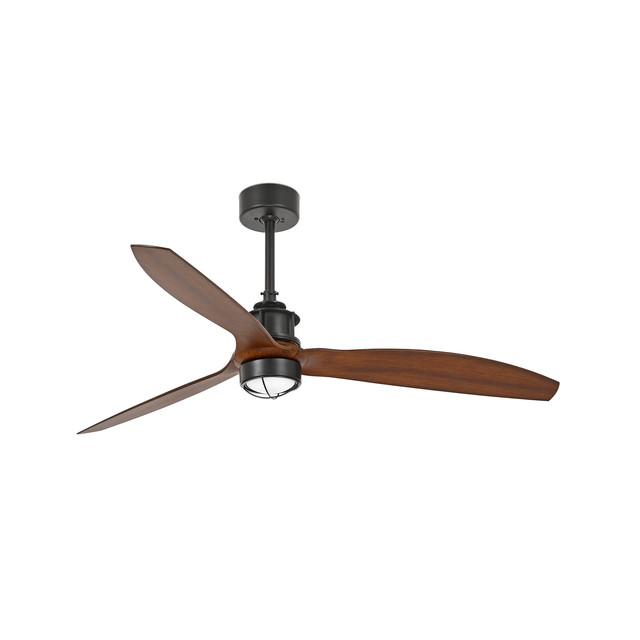 Faro Barcelona JUST FAN M Black/walnut fan 3000K — 333951N