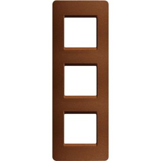 BTicino Matix - plate 2+2+2 vertical Terracotta — AM4802V/3RT