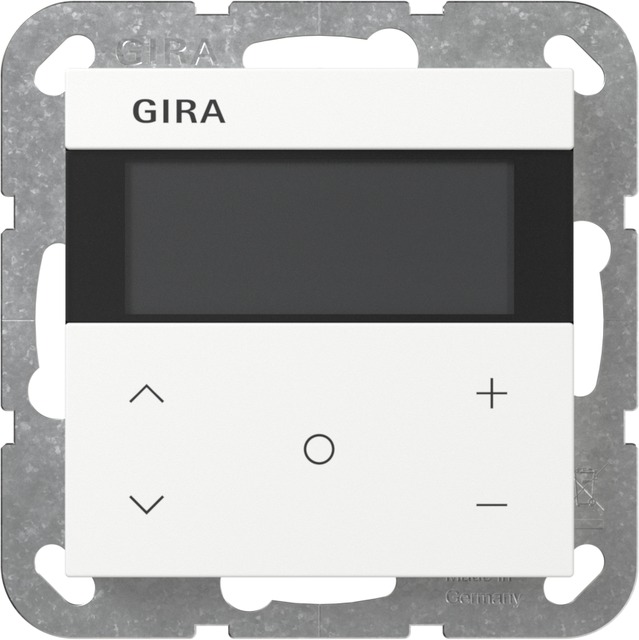 Gira room climate sens. HVAC Standard KNX System 55 p.white m — 200627 — manufacturer representative image