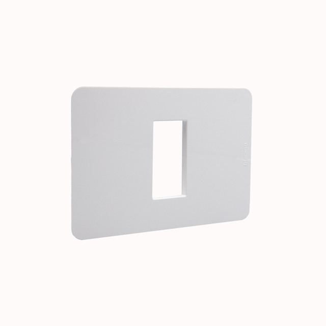 BTicino Cover plate - 1 module — JA4803M1JW