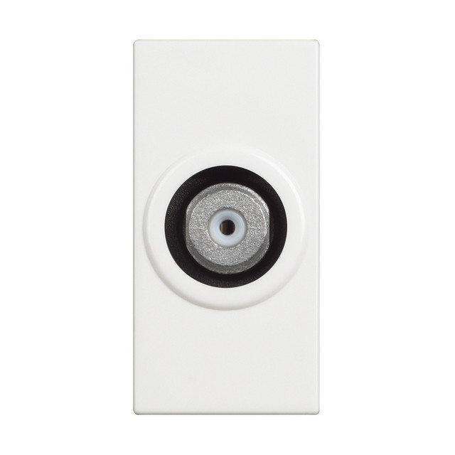 BTicino TV socket type-F coaxial socket - impedance 75 ohm — RW4202F