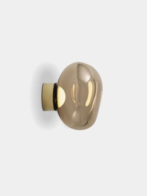 Tom Dixon Melt Mini Surface Light | Bronze Polished Polycarbonate — MESS04BR-WEUM2