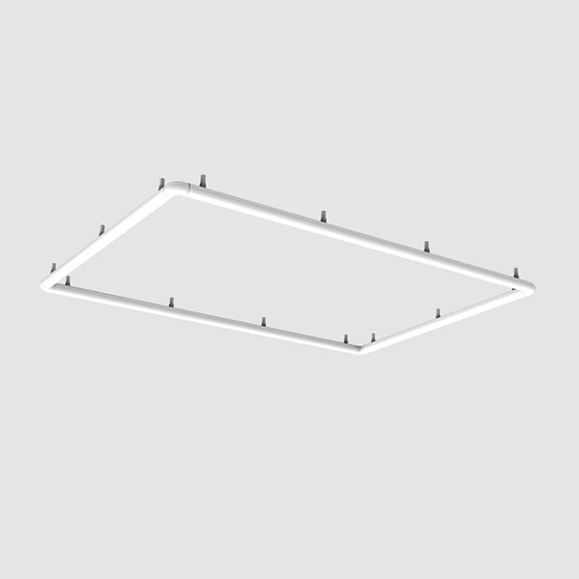 Artemide Alphabet of Light - Rectangular - Wall/Ceiling Semi-Recessed - Dali/Push or APP — 1430130A