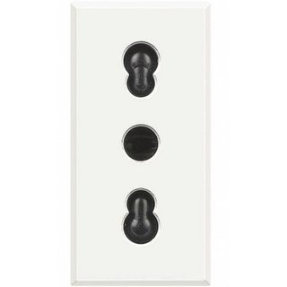 BTicino Socket 2P+T 10/16A 250 Vac — HD4180