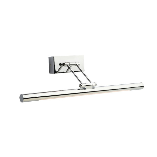 ACA Lighting NETTO WALL MOUNTED LIGHTING LED 12W 3000K 780LM CHROME METALLIC IP44 50X6X19CM RIO — PN10LEDW50CH