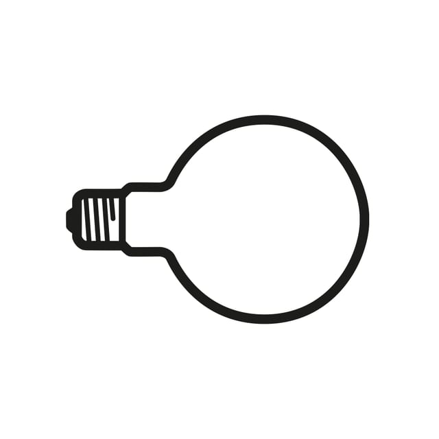 Flos LED Global Lamp E27 3W 2500K Dimmable (Set 15pcs) — RF27119