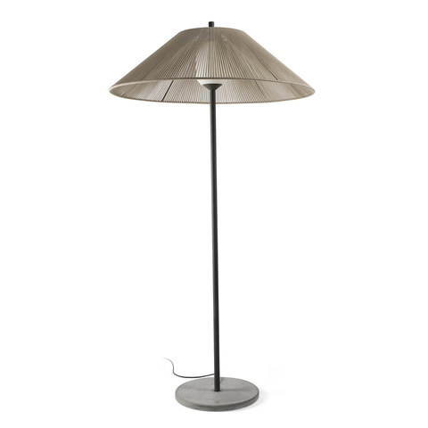 Faro Barcelona SAIGON OUT C100 Grey/beige floor lamp 2M — manufacturer representative image