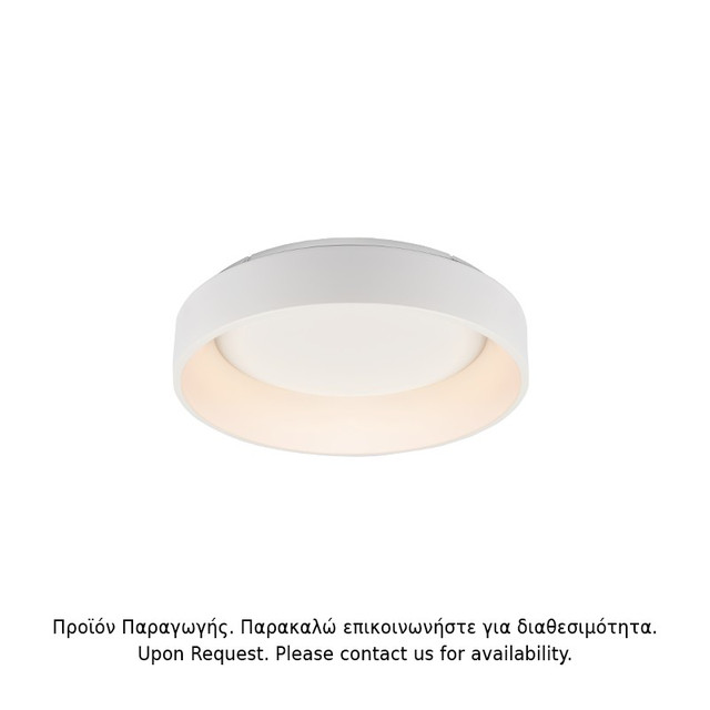 ACA Lighting CEILING LUMINAIRE LED 36W DIMMER CCT 3670LM WHITE METAL D45XH14CM APOLLO — BR81LEDC45WHCCTD