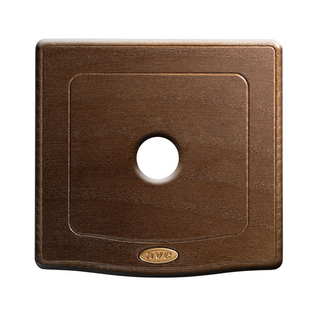 AVE F.PLATE 98 E.STYLE WALNUT WOOD 1COM — 44PLEQ21NOC
