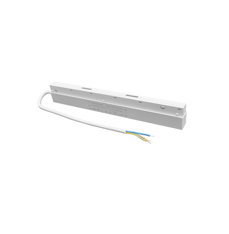 Viokef Power Supply White On-rail for Magnetic Track 48VDC, 200W — manufacturer representative image