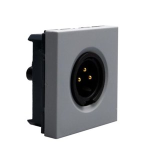 BTicino Audio connector - XLR 3 pin - male — JG4296