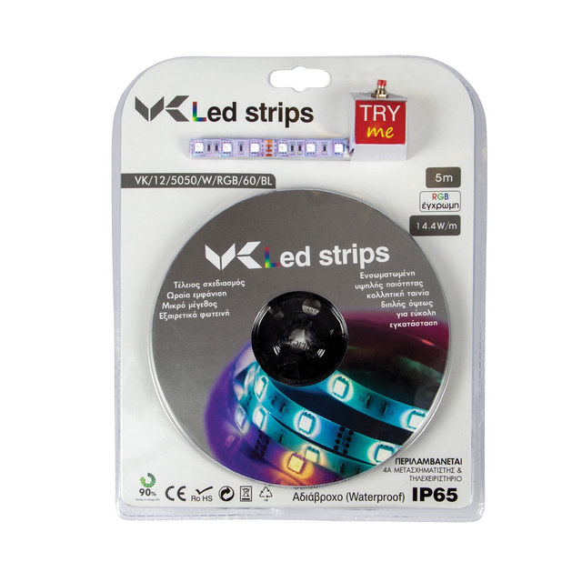 VK Lighting VK/12/5050/W/RGB/60/BL — 90009-075701 — manufacturer product image