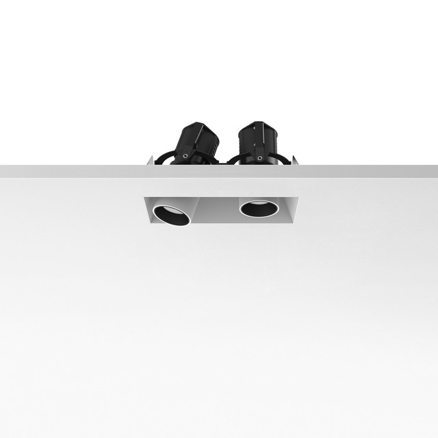Flos Johnny 80 No Trim 2L Square — 03.0713.40ANT — manufacturer representative image