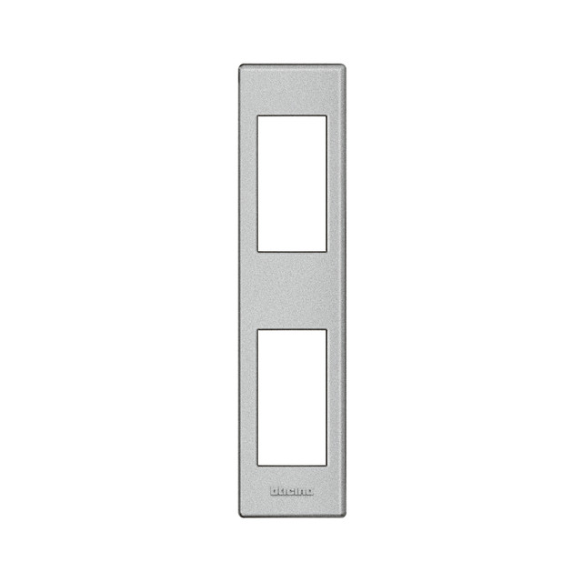 BTicino Plate for installation on rails - 2 modules - complete with support — LND4812TE
