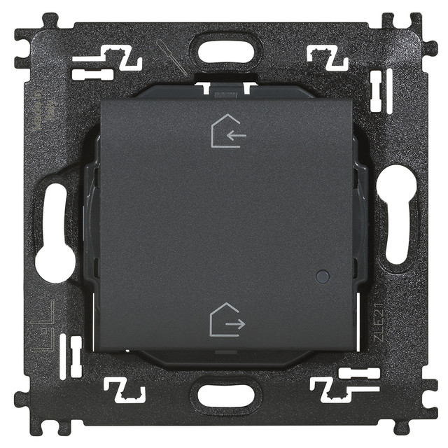 BTicino Home / Away wireless switch with 2 buttons for activating Home / Away scenarios. — L4570CW