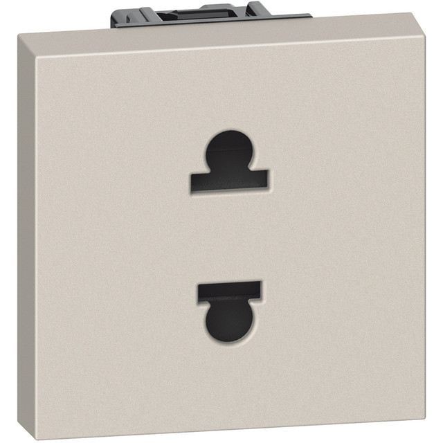 BTicino Euro american standard 2 P 16 A 127/250 Vac socket — KM4125
