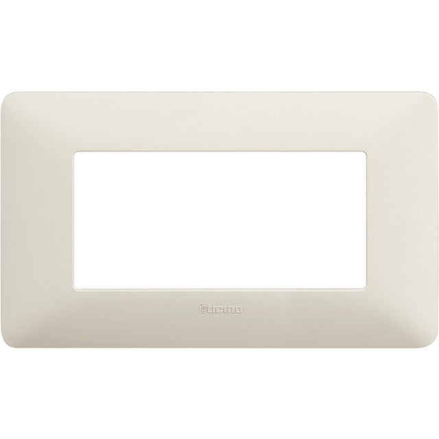 BTicino Cover plate 4 modules — AM4804BCN