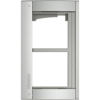 BTicino Sfera New frame + surround plate 2 modules - Allmetal — 350221