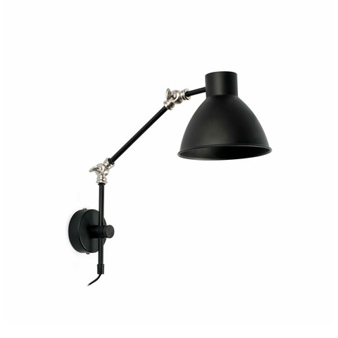 Faro Barcelona CELIA Black wall lamp — manufacturer representative image