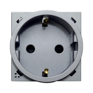 AVE SCHUKO SOCKET ALLU.2P+T 16A 250V 2M — 444090SALS
