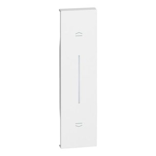 BTicino Covers for shutter controls: art. K4037 - 1 module - white — KW05