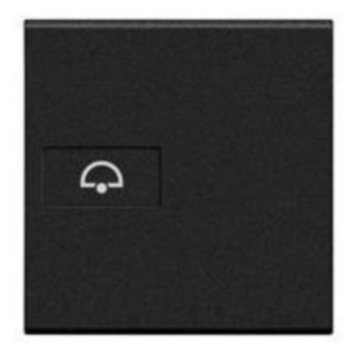 BTicino Key cover with illuminated lens - symbol ringtone — L4916M2D