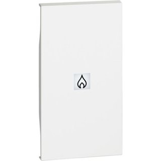 BTicino Lightable cover with heating symbol — KW01M2PN
