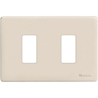 BTicino Cover plate 2 modules — 503/2/R