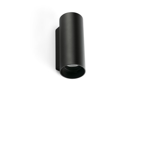 Faro Barcelona KOV 2L Black round wall lamp 2700K 34°/14° — manufacturer representative image