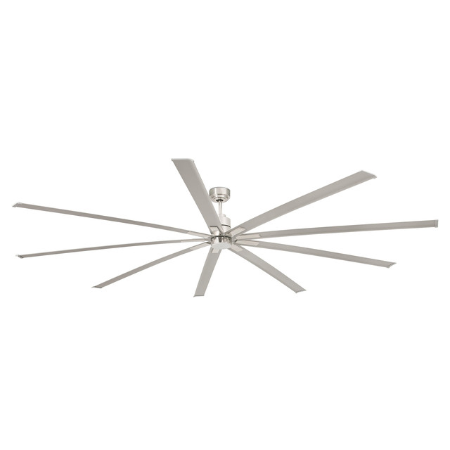 Faro Barcelona MANHATTAN XXL LED Matt nickel fan — 33496