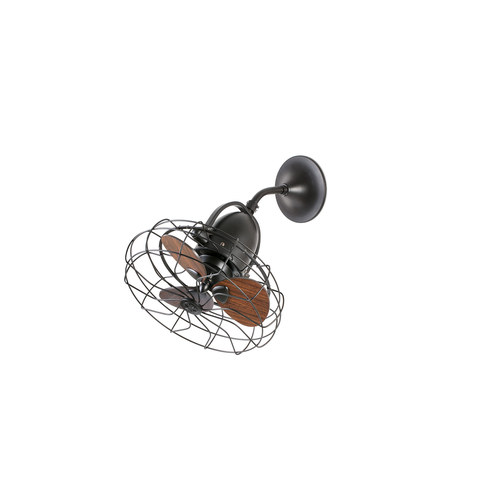 Faro Barcelona KEIKI S Brown/walnut fan — manufacturer representative image