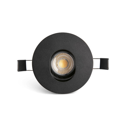 Faro Barcelona NIVA Black adjustable pinhole — manufacturer representative image